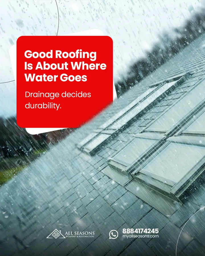 All Seasons Roofing & Restoration social media post by GetX Marketing