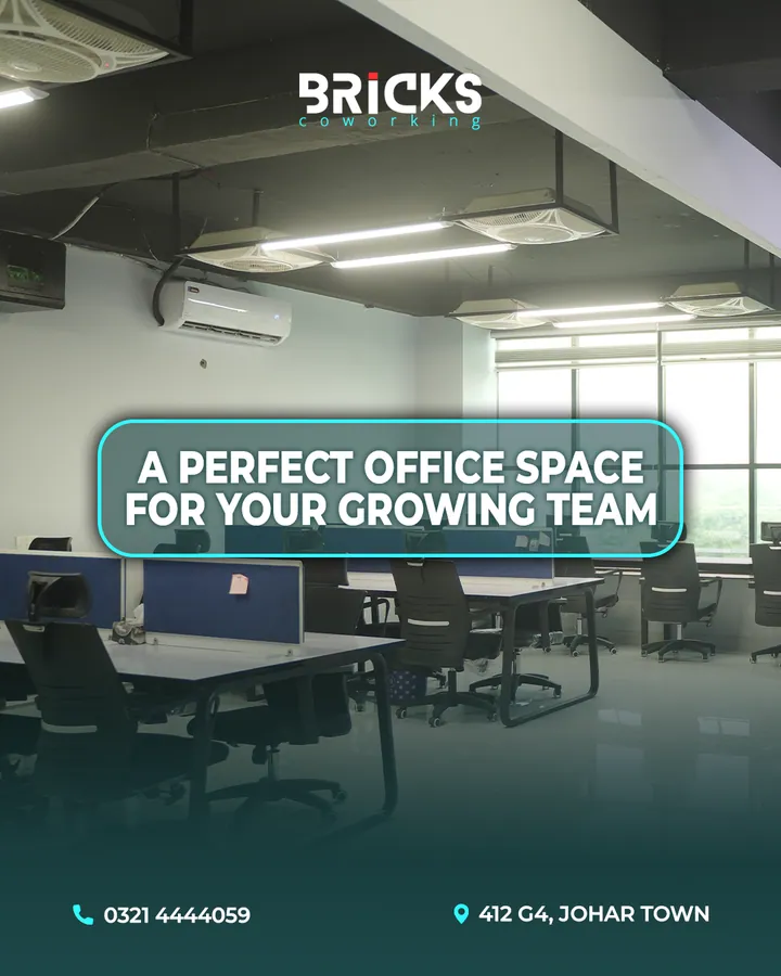 Bricks Co-Working social media post by GetX Marketing
