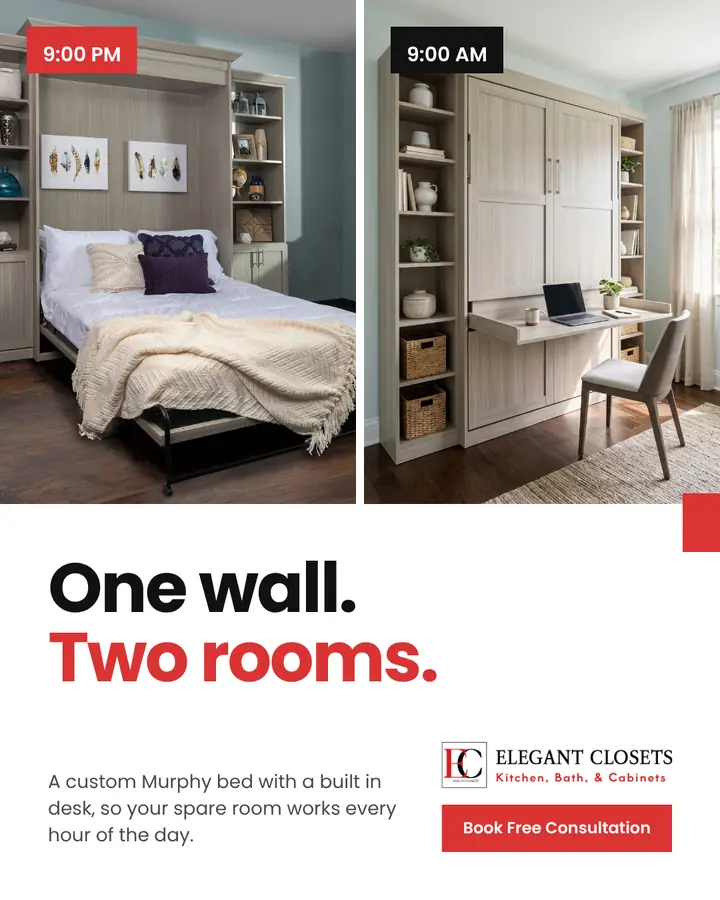 Elegant Closets social media post by GetX Marketing