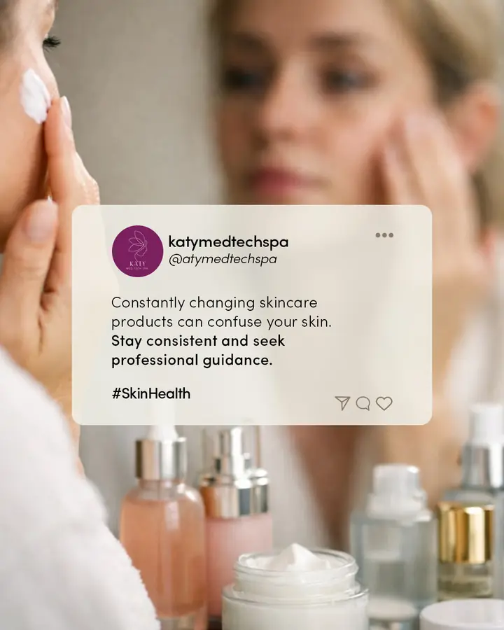 Katy Med Tech Spa social media post by GetX Marketing