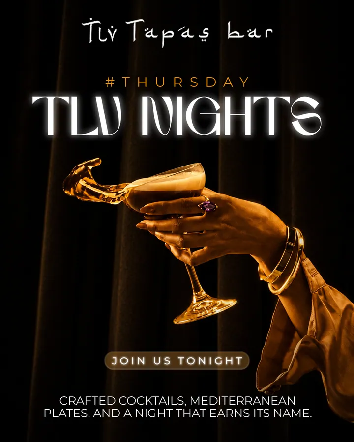 TLV Tapas Bar social media creative by GetX Marketing